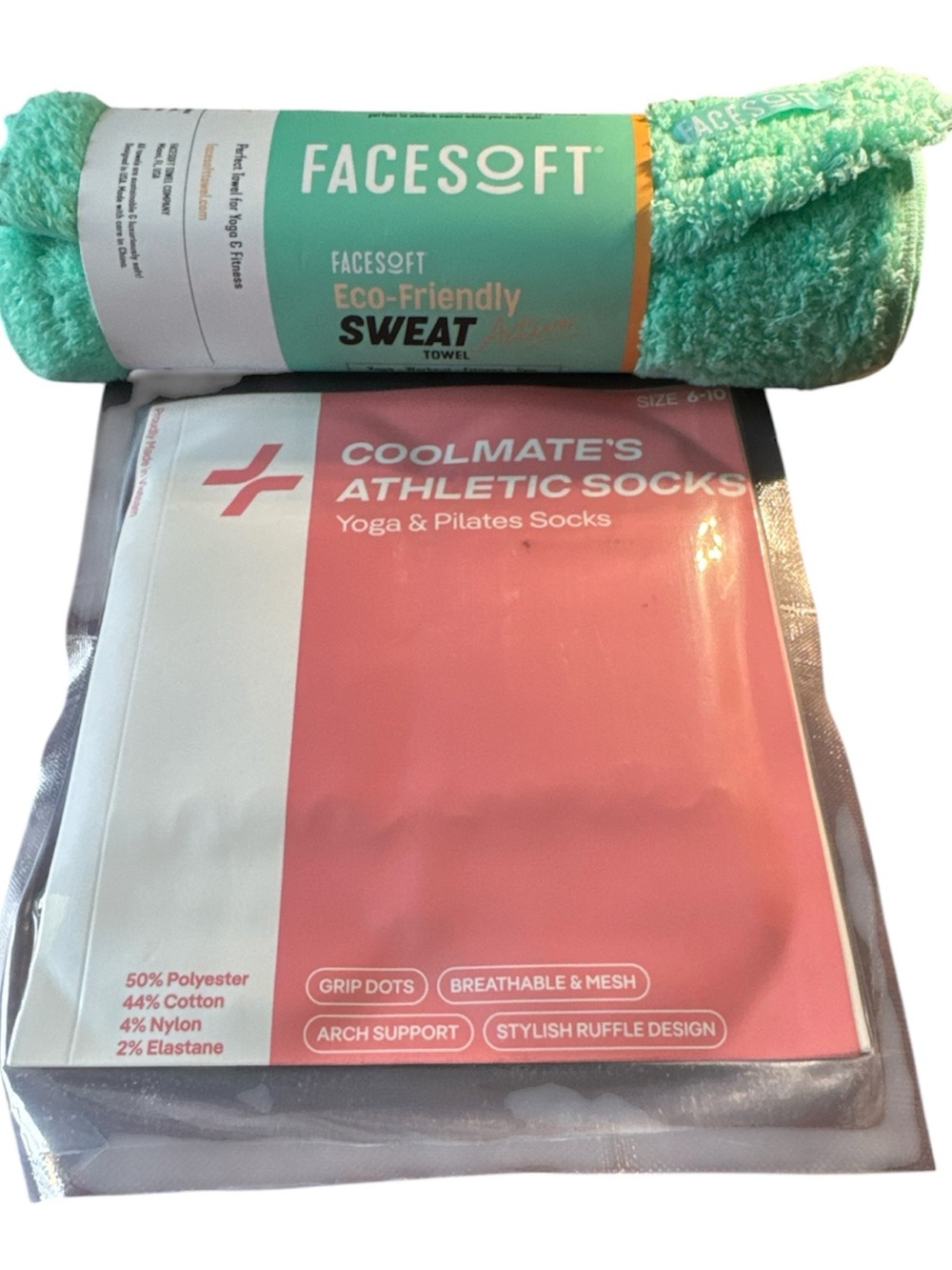 Eco-Friendly Mint Sweat Towel